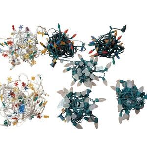 Indoor/Outdoor Christmas Lights-Snowflakes and Other